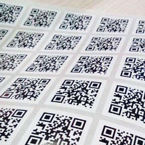 qr code autocollant lyon