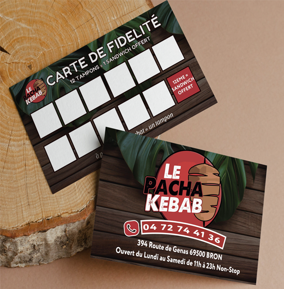 impression carte de fidelite lyon