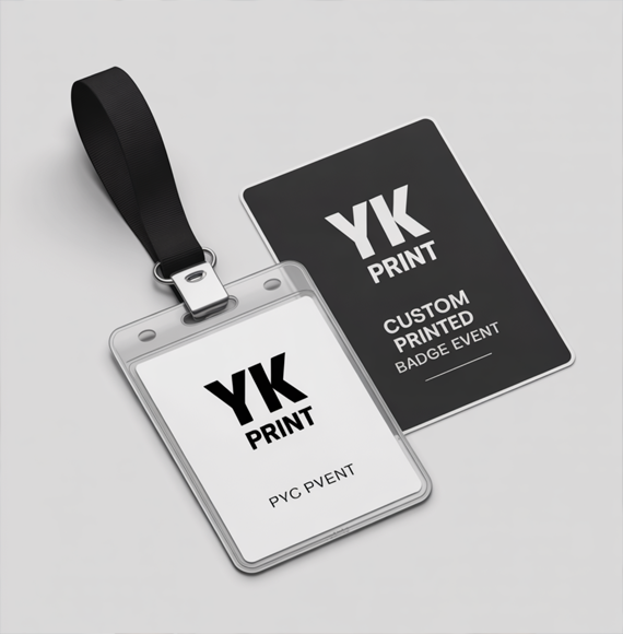 badge stand personnalise lyon