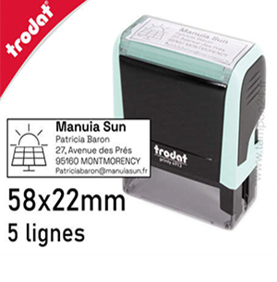 tampon classique personnalise lyon