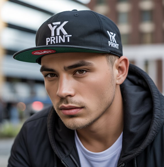 casquette snapback broderie logo lyon