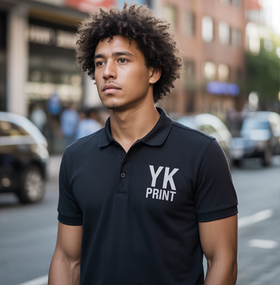 polo personnalise logo lyon