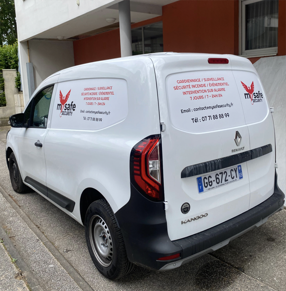 flocage camion autocollant lyon